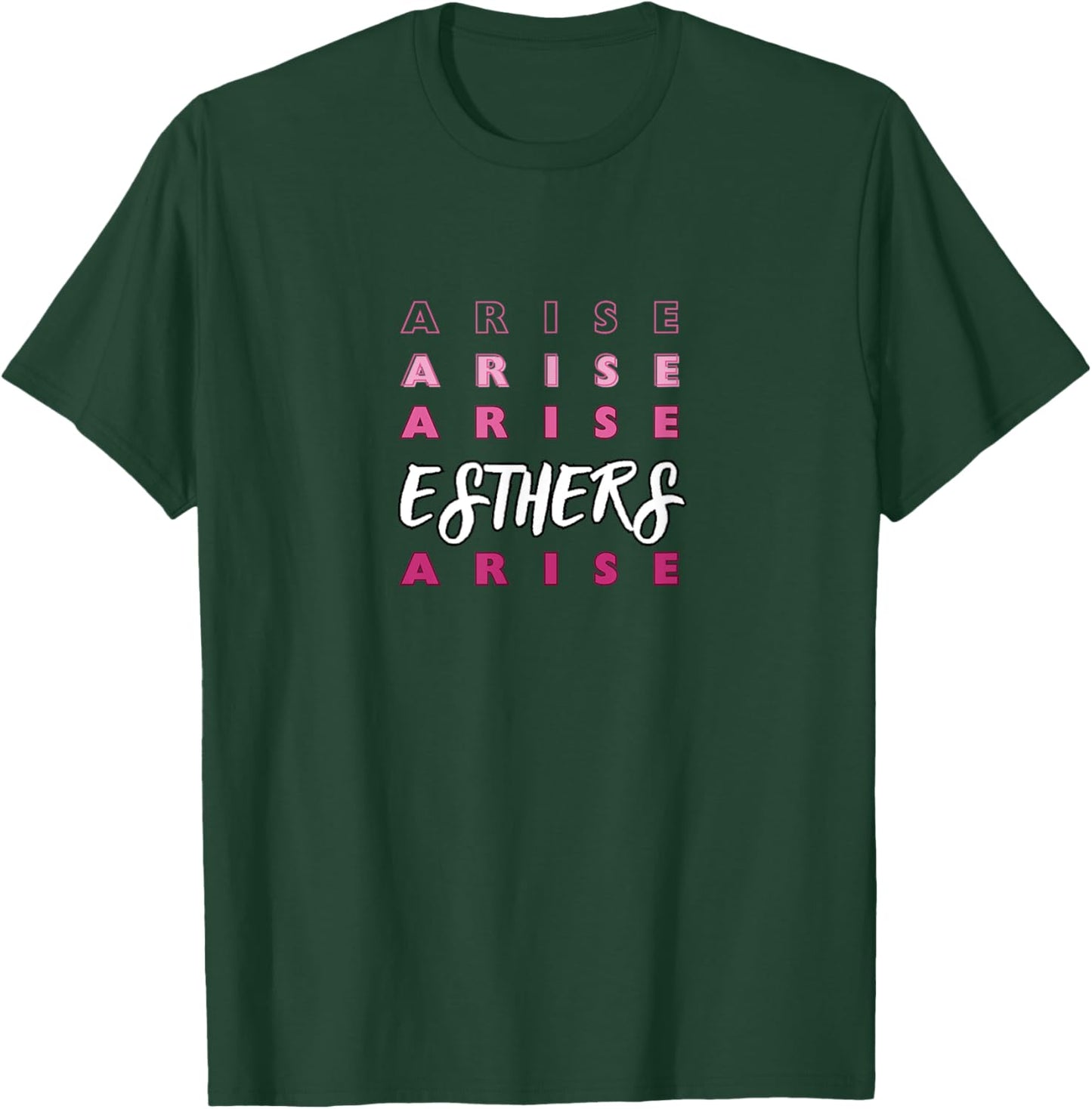 Esthers Arise If I Perish Song Lyrics Jesus Christ Christian T-Shirt - T-Shirt | Forest