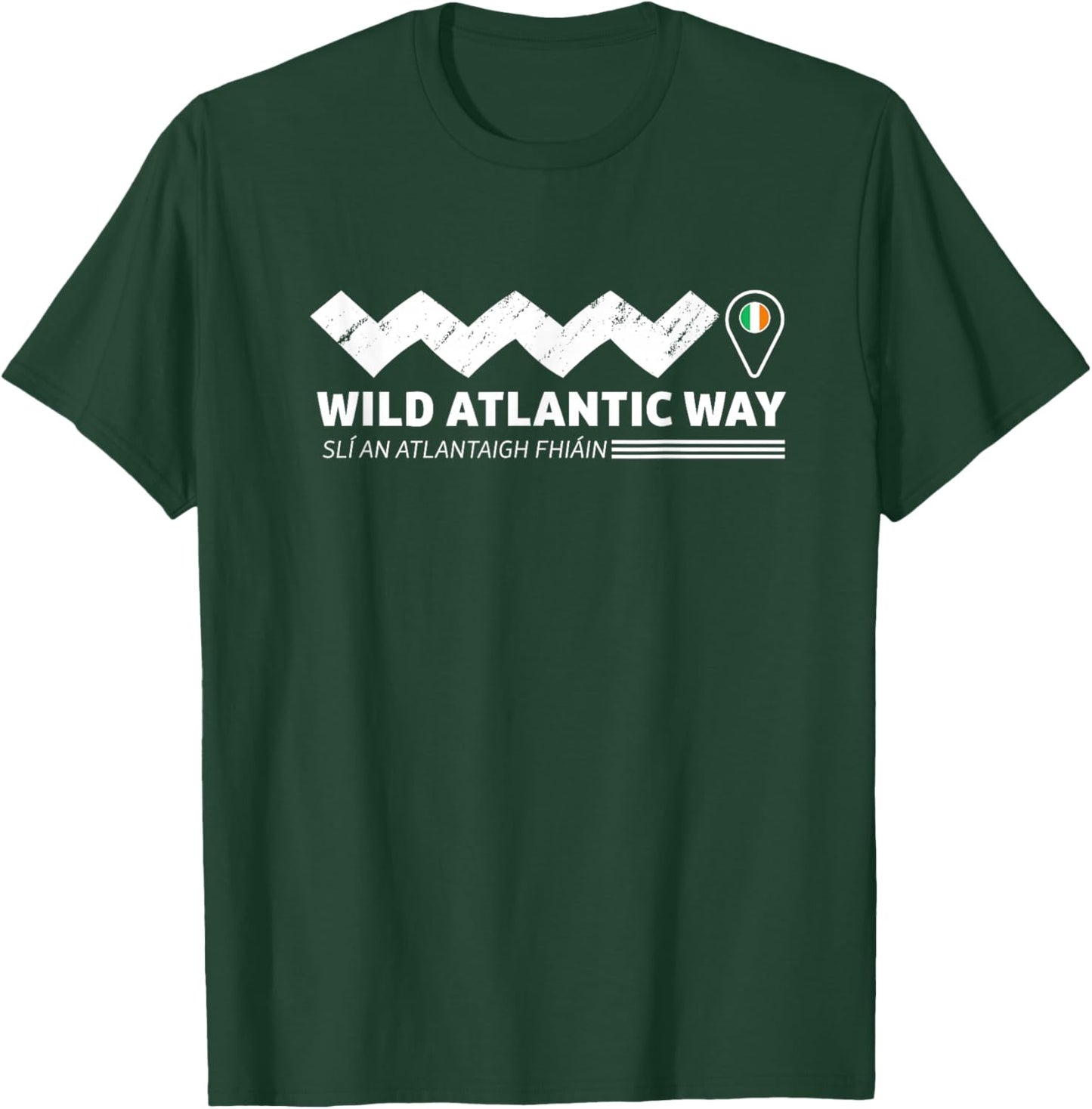 The wild atlantic way ireland coastal route T-Shirt - T-Shirt | Forest