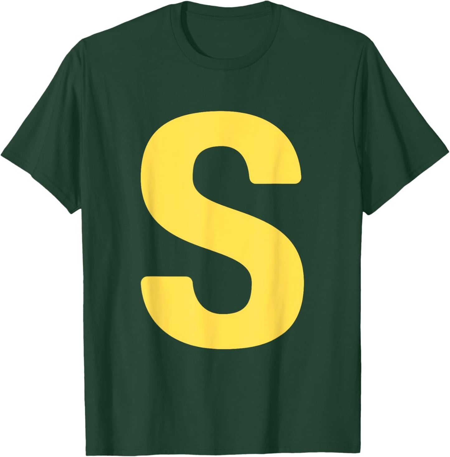 Letter S Funny Chipmunk Groupe Matching Halloween Costume T-Shirt - T-Shirt | Forest