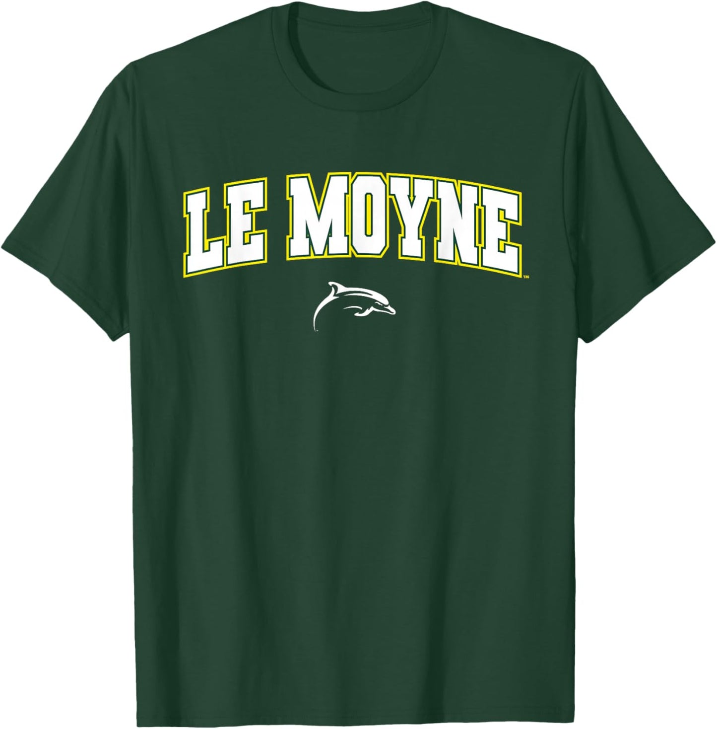 Le Moyne College Dolphins Arch Logo T-Shirt - T-Shirt | Forest