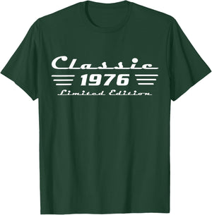1976 Birthday Man 50th Decoration Funny 50s 50th Birthday T-Shirt - T-Shirt | Forest