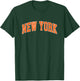 New York - Throwback Design Print - Classic T-Shirt - T-Shirt | Forest