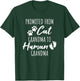 Promoted From Cat Grandma To Human Grandma T-Shirt - T-Shirt | Forest