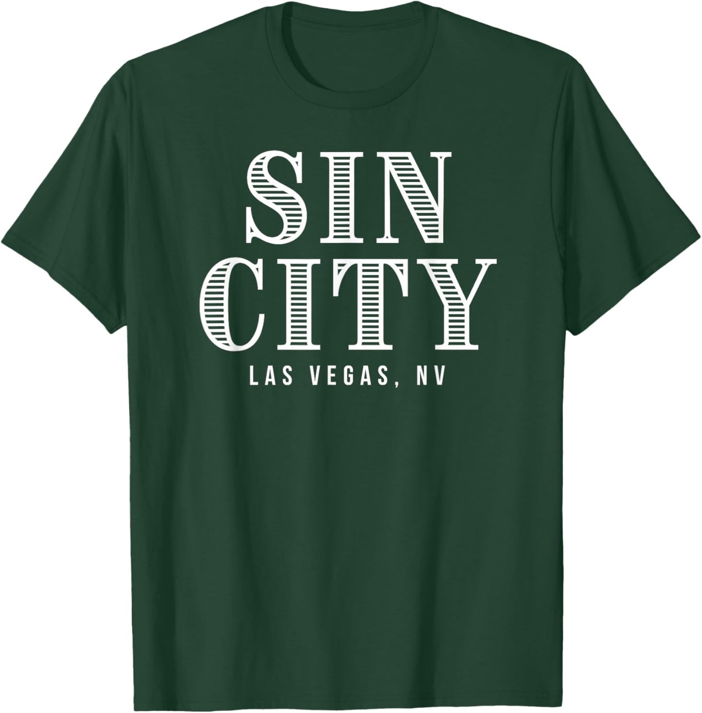 Sin City Las Vegas T-Shirt - T-Shirt | Forest