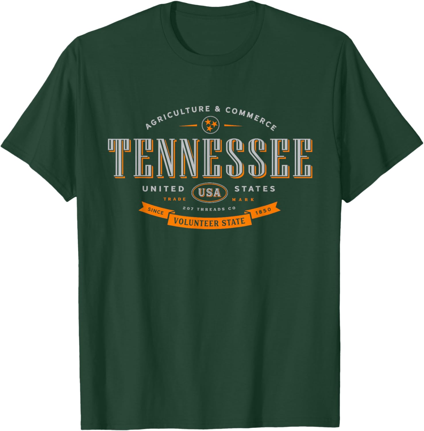 State of Tennessee T-Shirt - T-Shirt | Forest