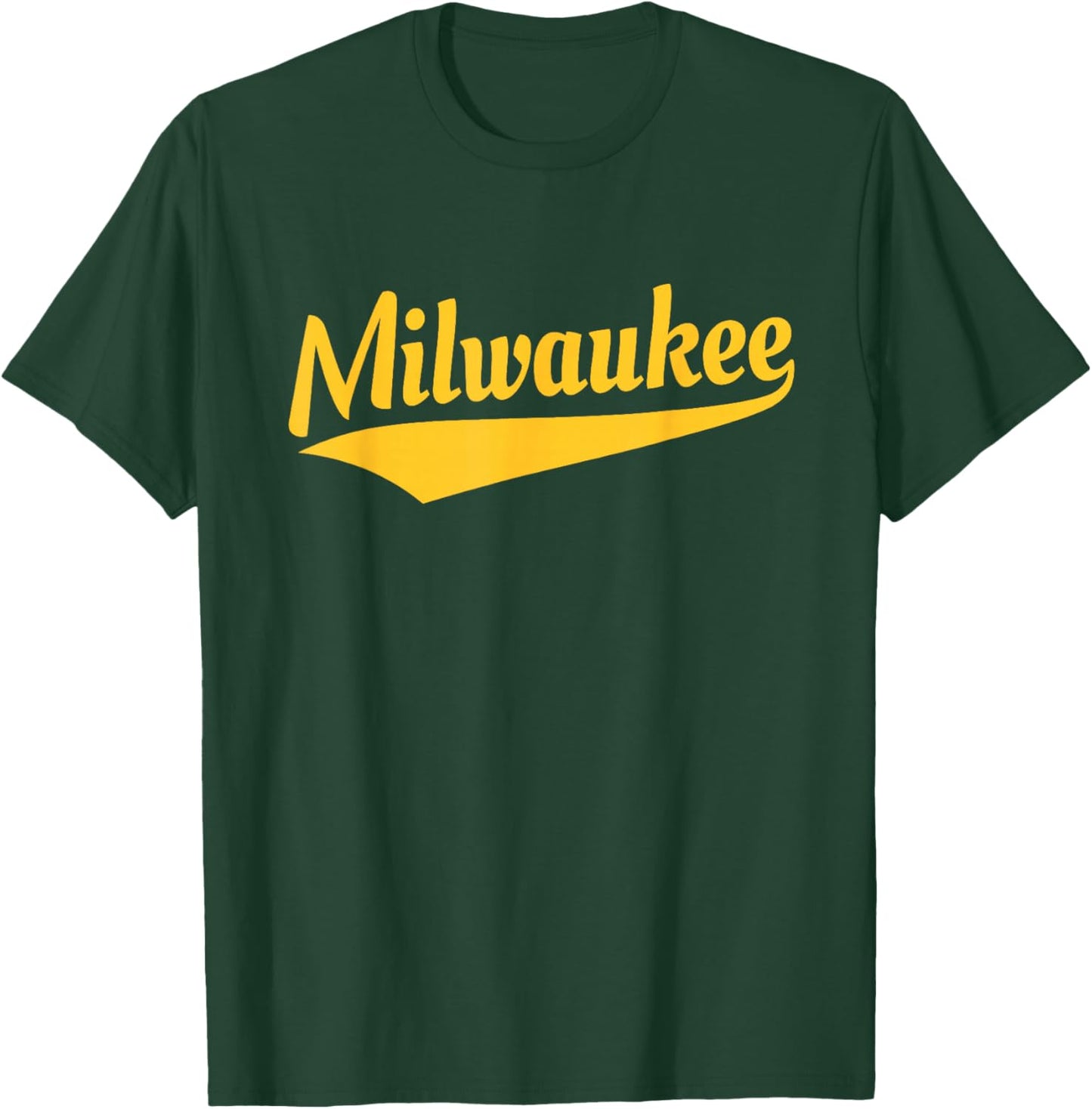 Milwaukee - Throwback Design - Classic T-Shirt - T-Shirt | Forest