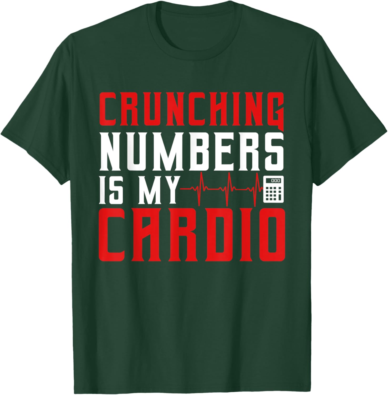 Funny Accountant Art Women CPA Accounting Accountant T-Shirt - T-Shirt | Forest