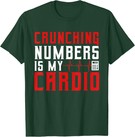 Funny Accountant Art Women CPA Accounting Accountant T-Shirt - T-Shirt | Forest