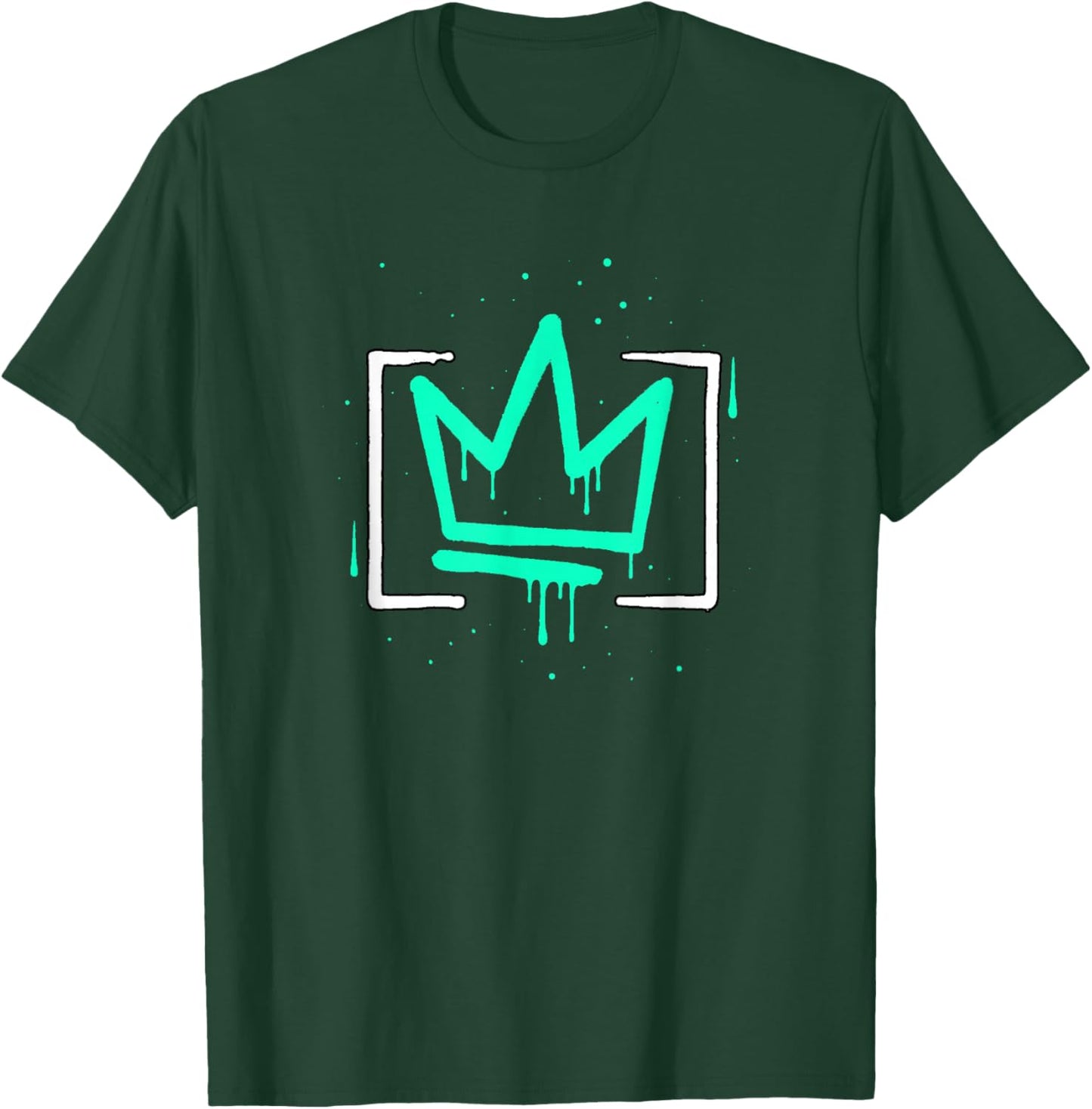 Light Teal Aqua Color Neighbourhood Royalty Teal Aqua T-Shirt - T-Shirt | Forest