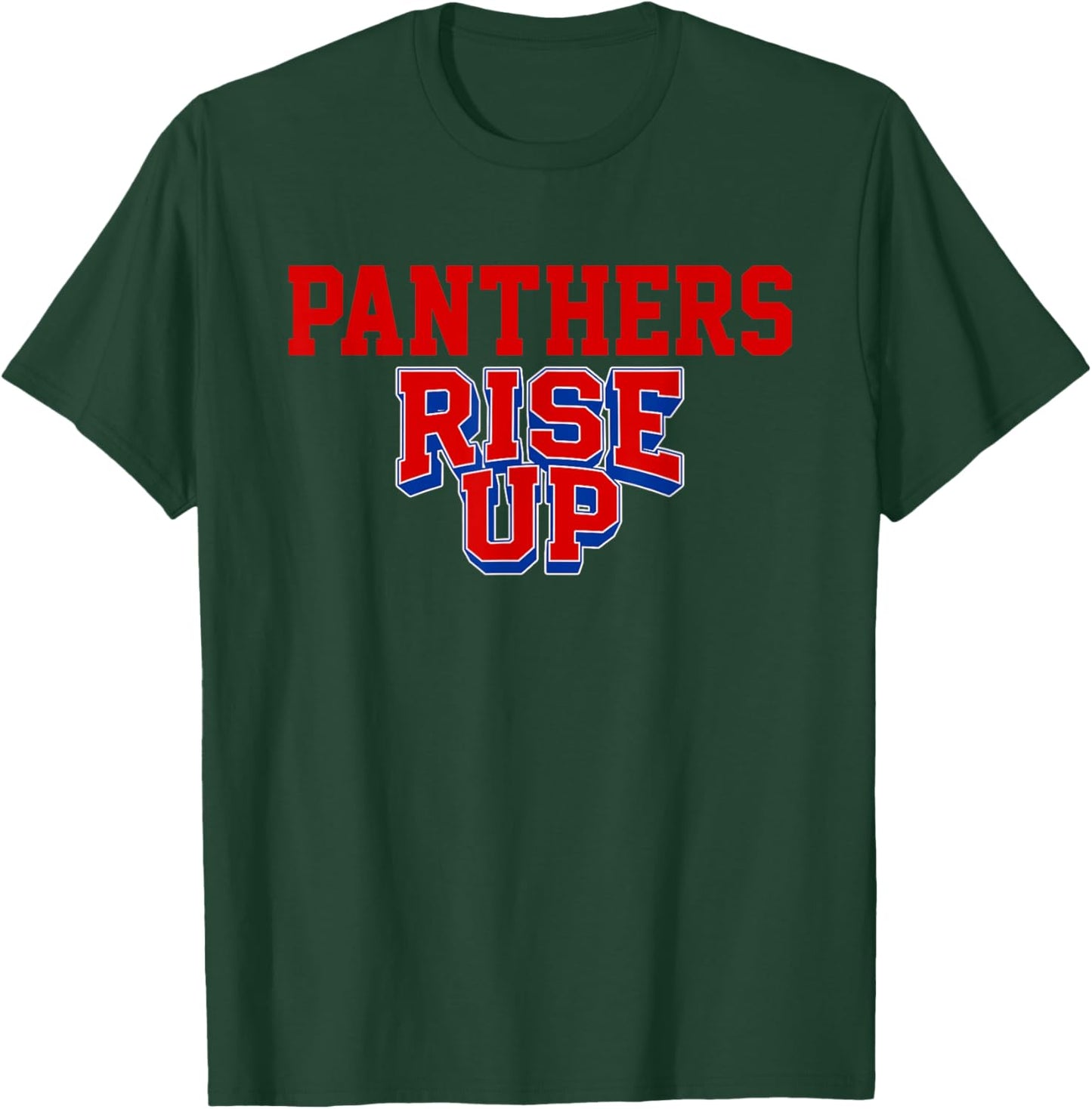 Midway Panthers Rise Up HS T-Shirt - T-Shirt | Forest