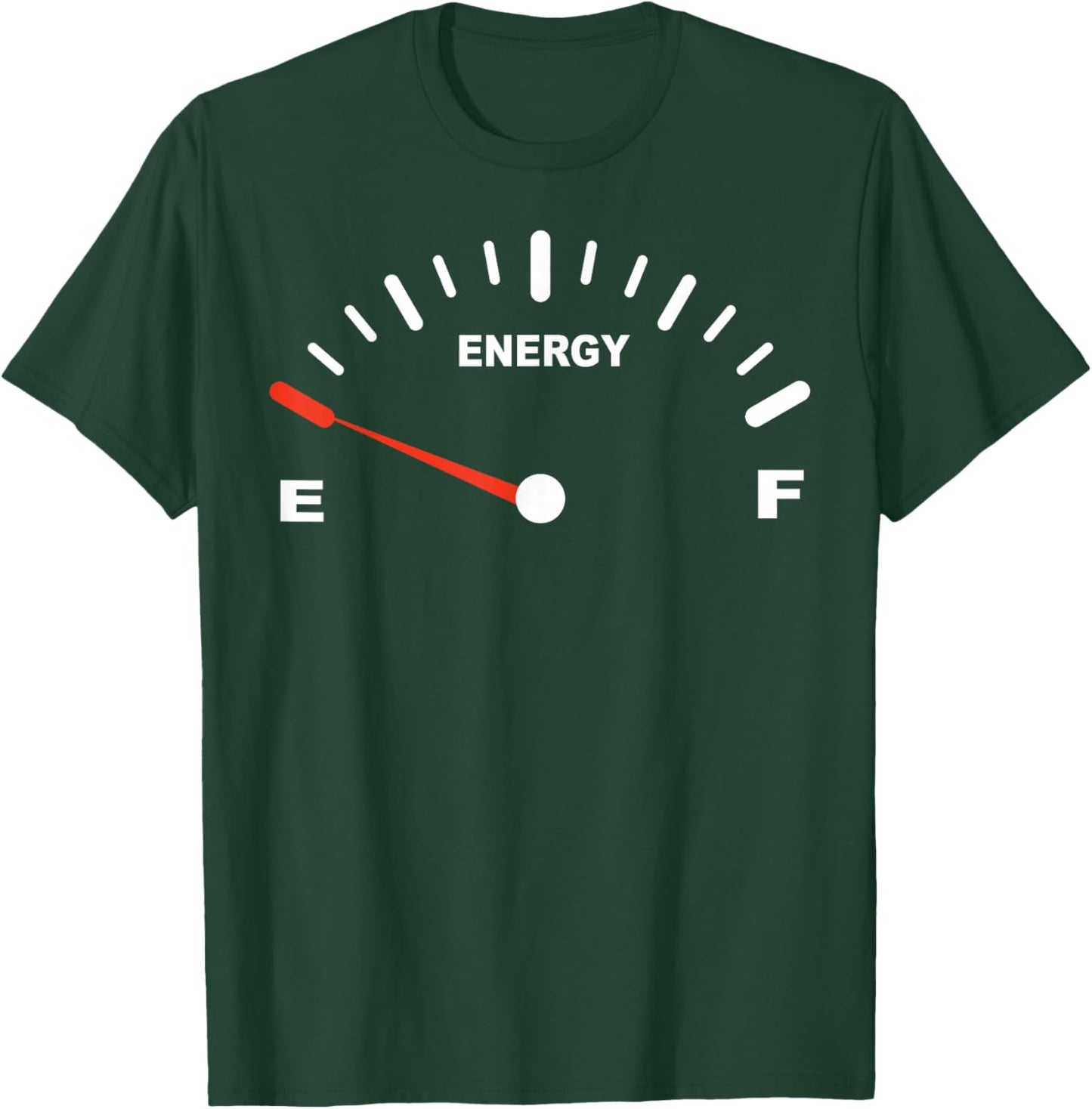 Energy Gauge Funny Dad Son Daughter Matching Father's Day T-Shirt - T-Shirt | Forest
