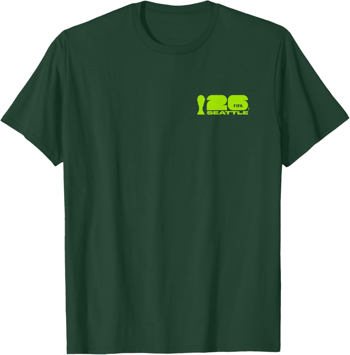 FIFA World CUP26 Seattle Poster T-Shirt - T-Shirt | Forest