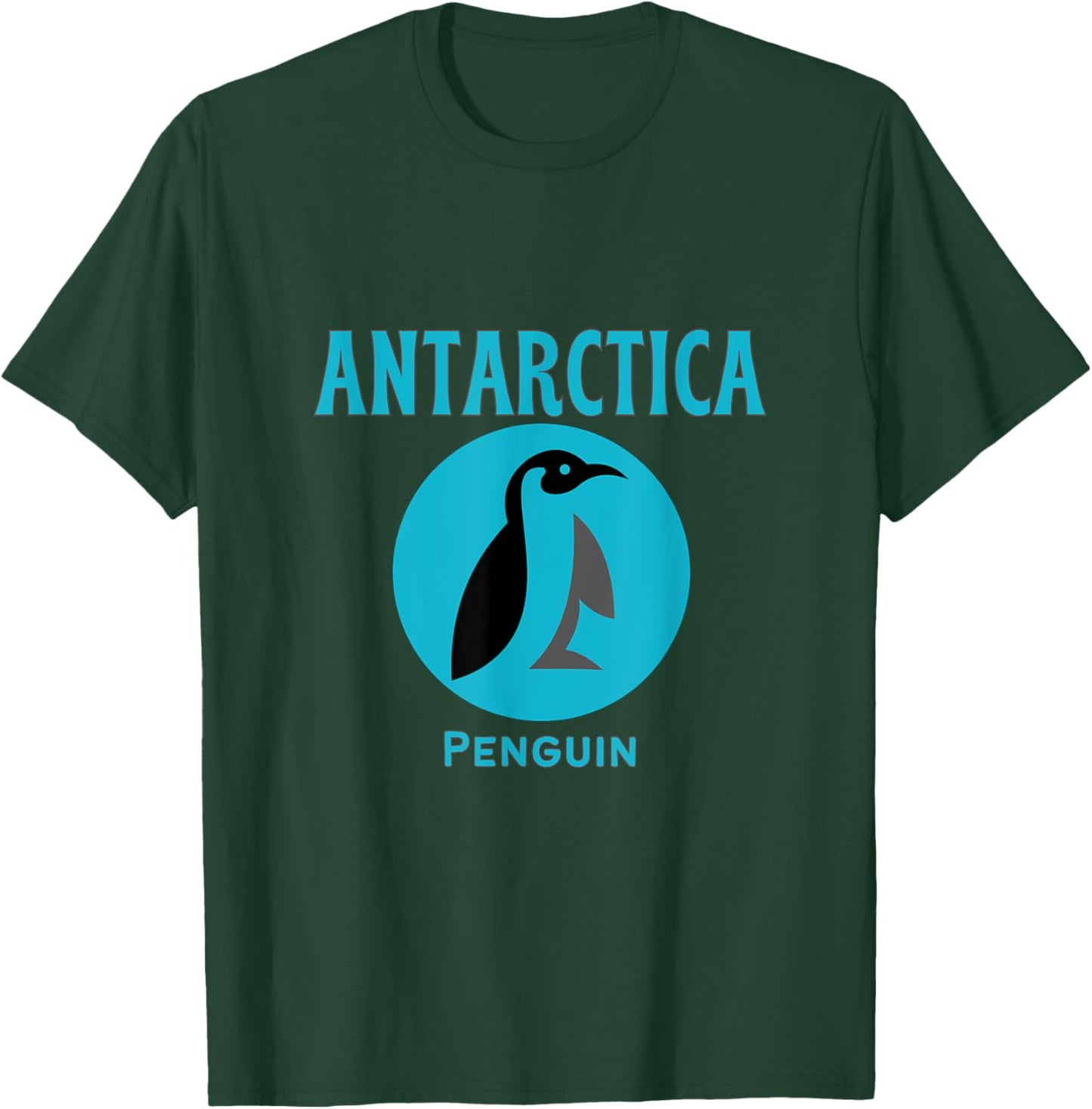 Antarctica Penguin, Antarctic Travel Tops & Accessories T-Shirt - T-Shirt | Forest