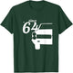 1964 64 GTO Classic Car Old School Muscle Car T-Shirt - T-Shirt | Forest