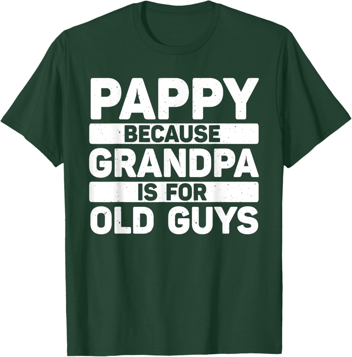 Pappy Design For Grandpa From Grandkids Father's Day Pappy T-Shirt - T-Shirt | Forest