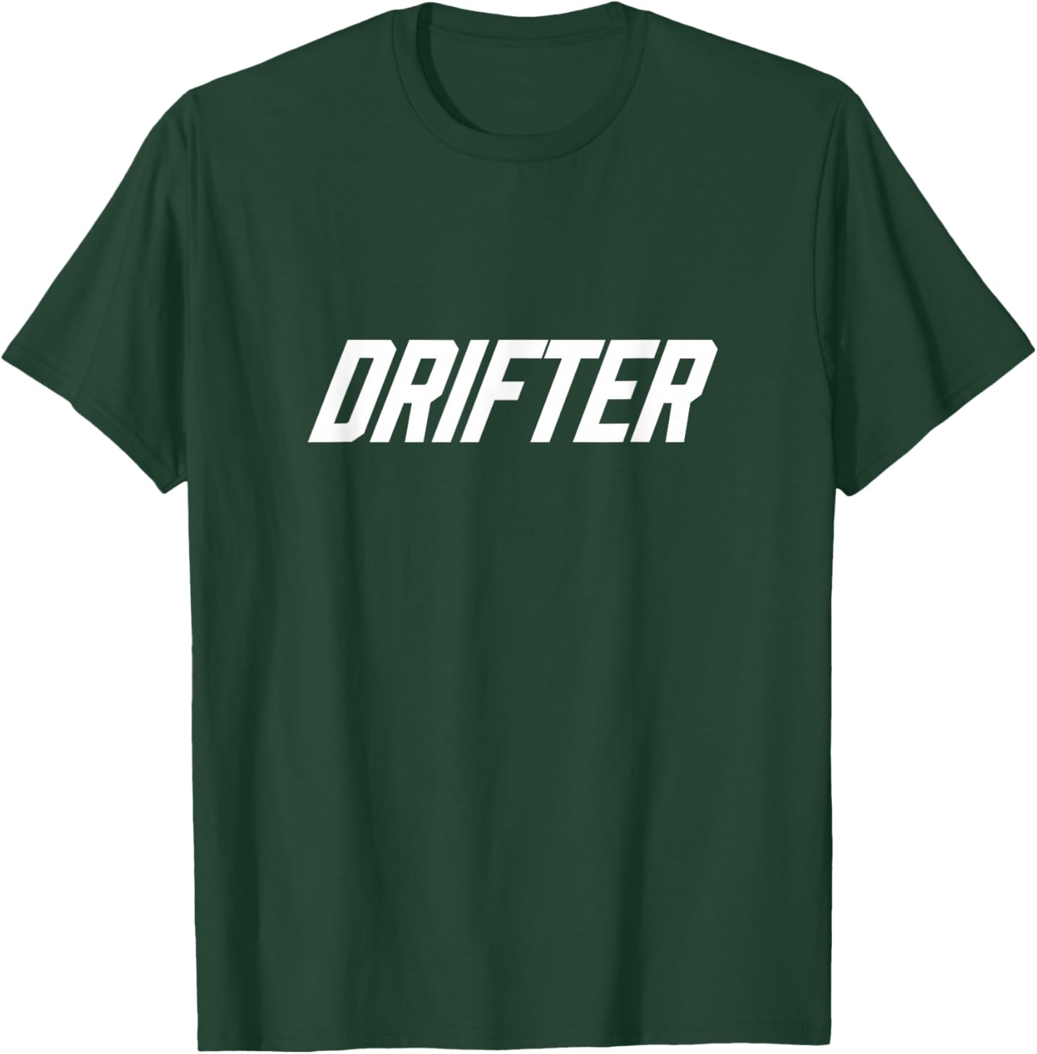 Drifter Streetwear Racing & Motorsport Design T-Shirt - T-Shirt | Forest