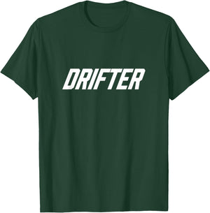 Drifter Streetwear Racing & Motorsport Design T-Shirt - T-Shirt | Forest