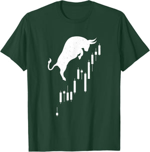 Best Stock Market Art Women Stock Broker Day Trading T-Shirt - T-Shirt | Forest
