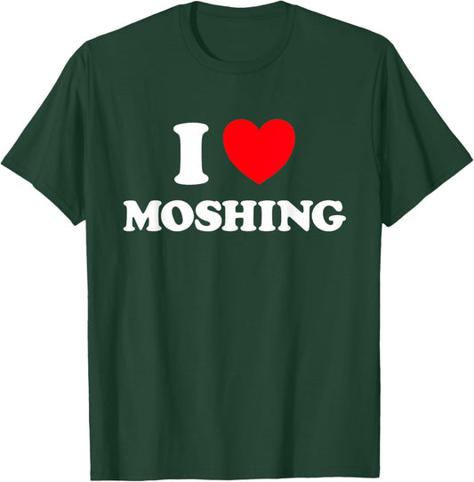 Mosh Pit Love Funny Cute Punk Music Show Crowdsurf Dance Fan T-Shirt - T-Shirt | Forest