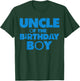 Uncle Of The Birthday Boy Afro Boss Baby Family Bday Party T-Shirt - T-Shirt | Forest