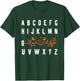 PQRST Alphabet Heartbeat Halloween nurse T-Shirt - T-Shirt | Forest