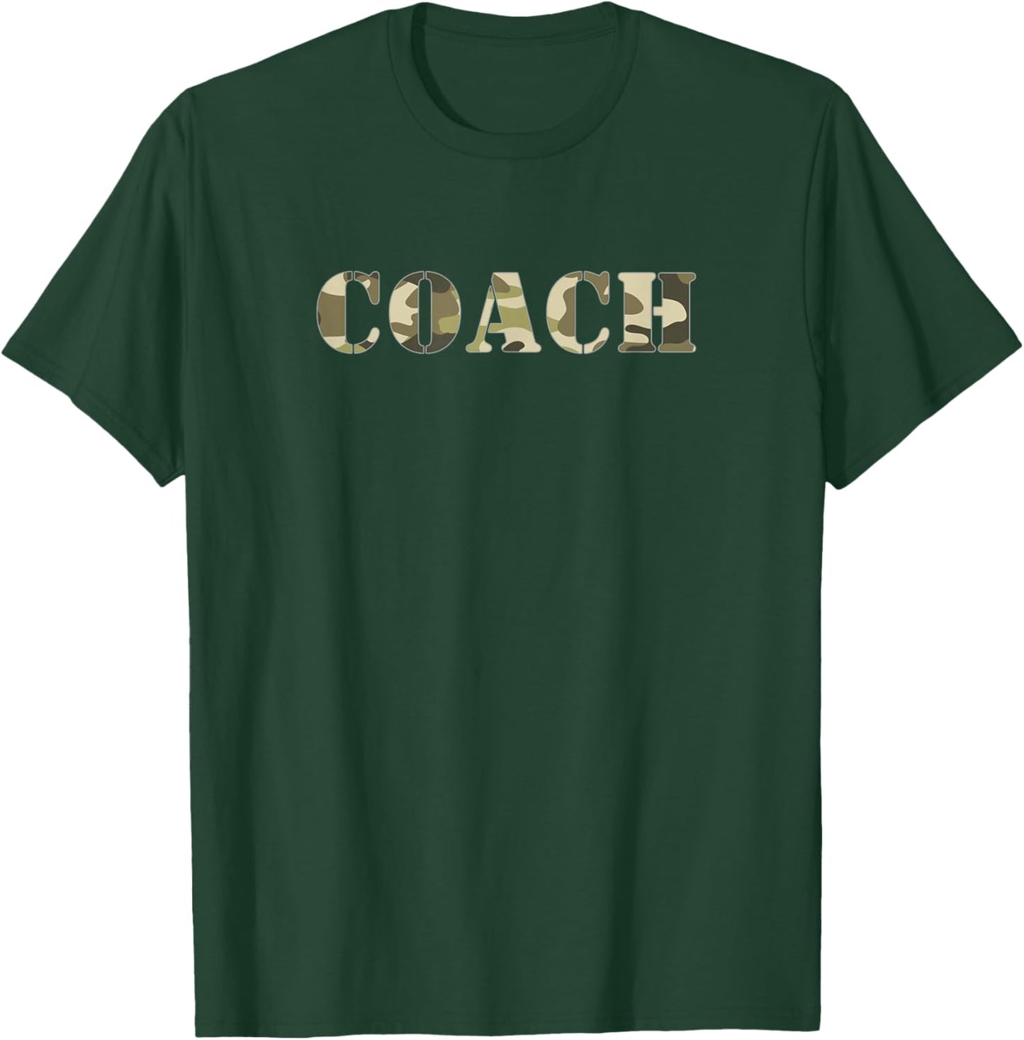 Coach Camo Army T-Shirt - T-Shirt | Forest