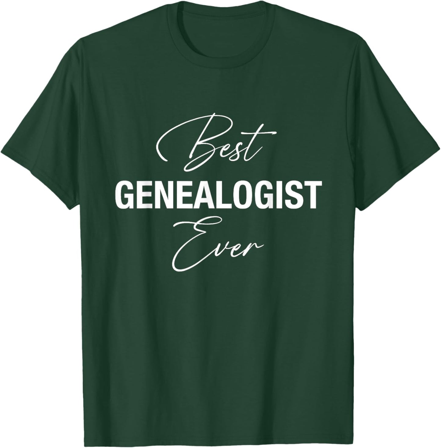 Meilleur généalogiste jamais - Drôle T-Shirt - T-Shirt | Forest
