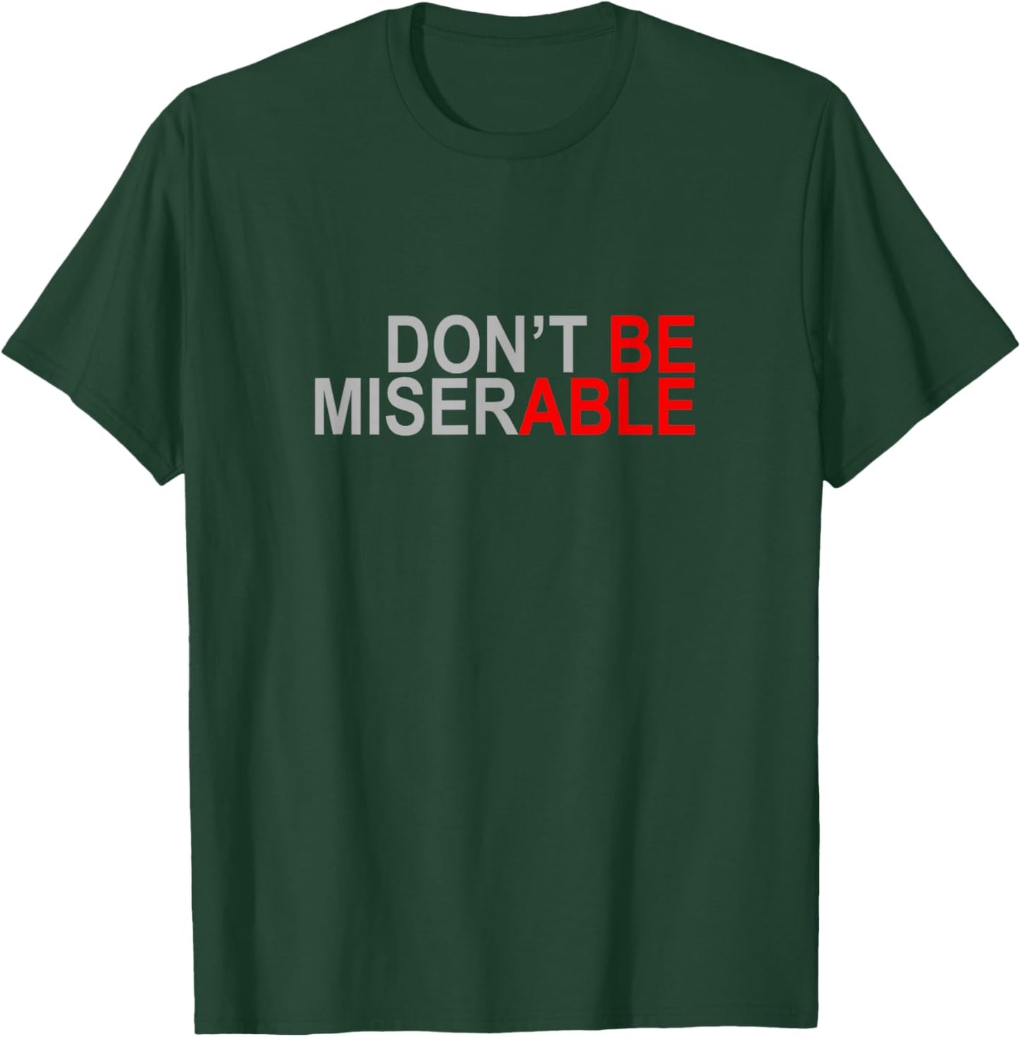 Red Color Be Able Red Graphic T-Shirt - T-Shirt | Forest