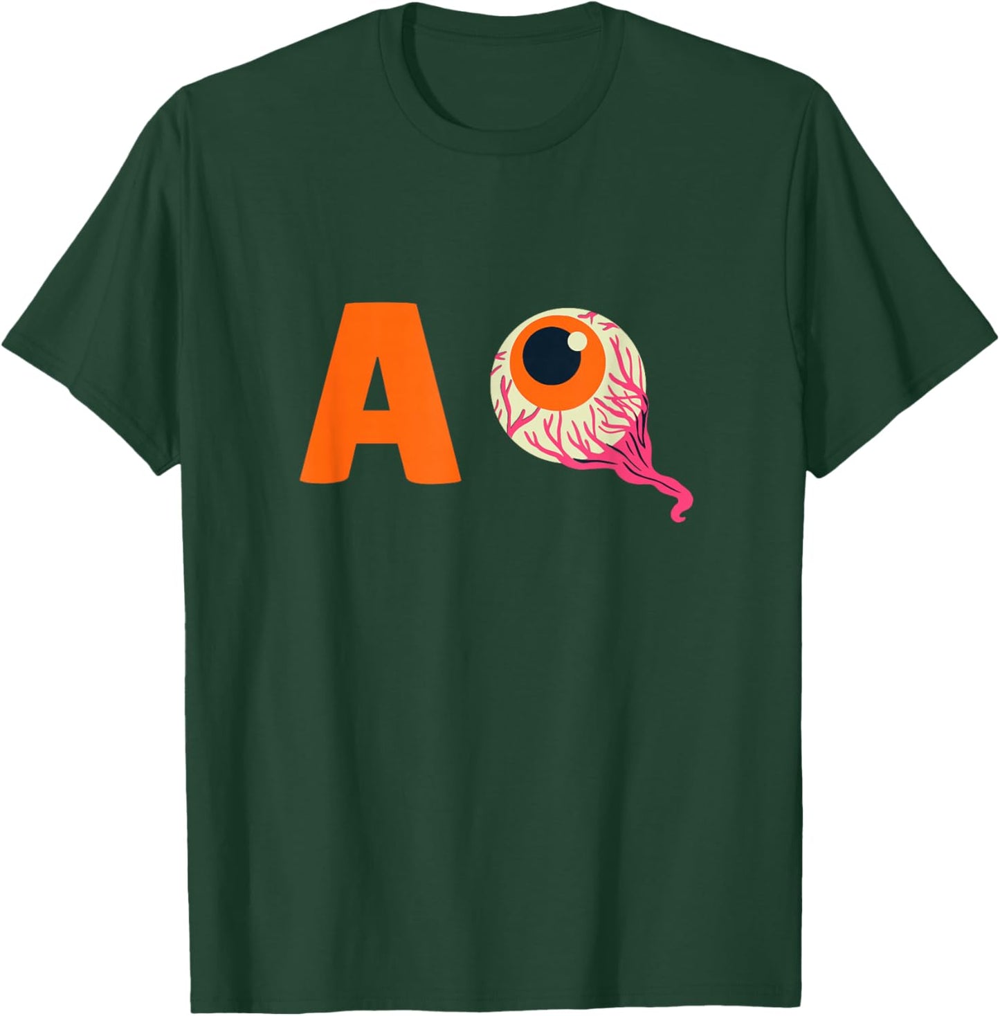 Easy Halloween Costume Shirt AI A Eye Costume AI Costume T-Shirt - T-Shirt | Forest