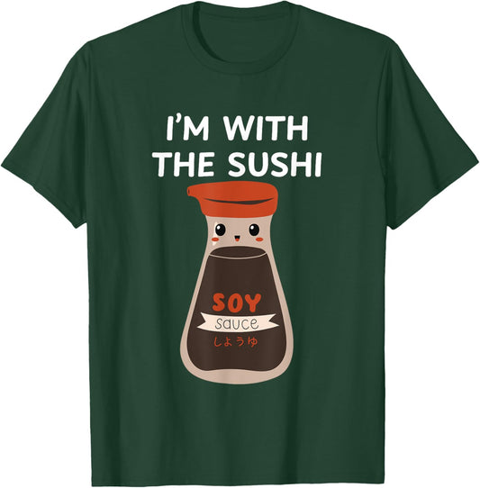 Easy Funny Group Costume - Soy Sauce Condiment Costume T-Shirt - T-Shirt | Forest