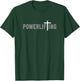 Powerlifting Christian Cross Powerlifter Graphic T-Shirt - T-Shirt | Forest