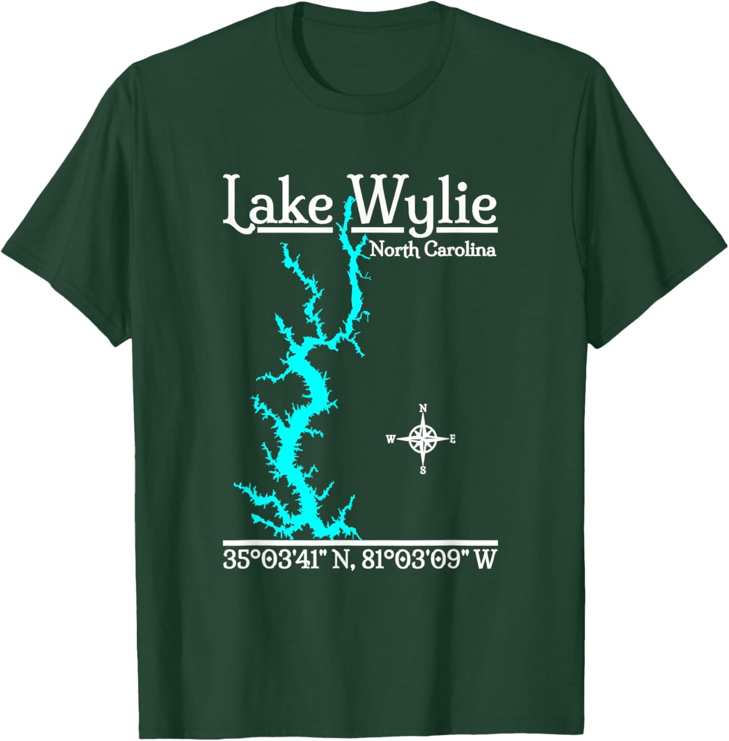 Lake Wylie - North Carolina T-Shirt - T-Shirt | Forest