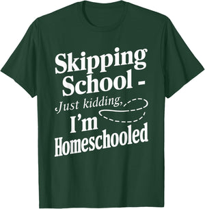Homeschool Life Homeschool Mom Homeschool Dad Teacher Kids T-Shirt - T-Shirt | Forest