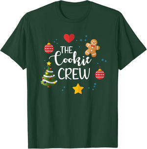 The Cookie Crew, Cookie Baking Crew, Baking Spirit Bright T-Shirt - T-Shirt | Forest
