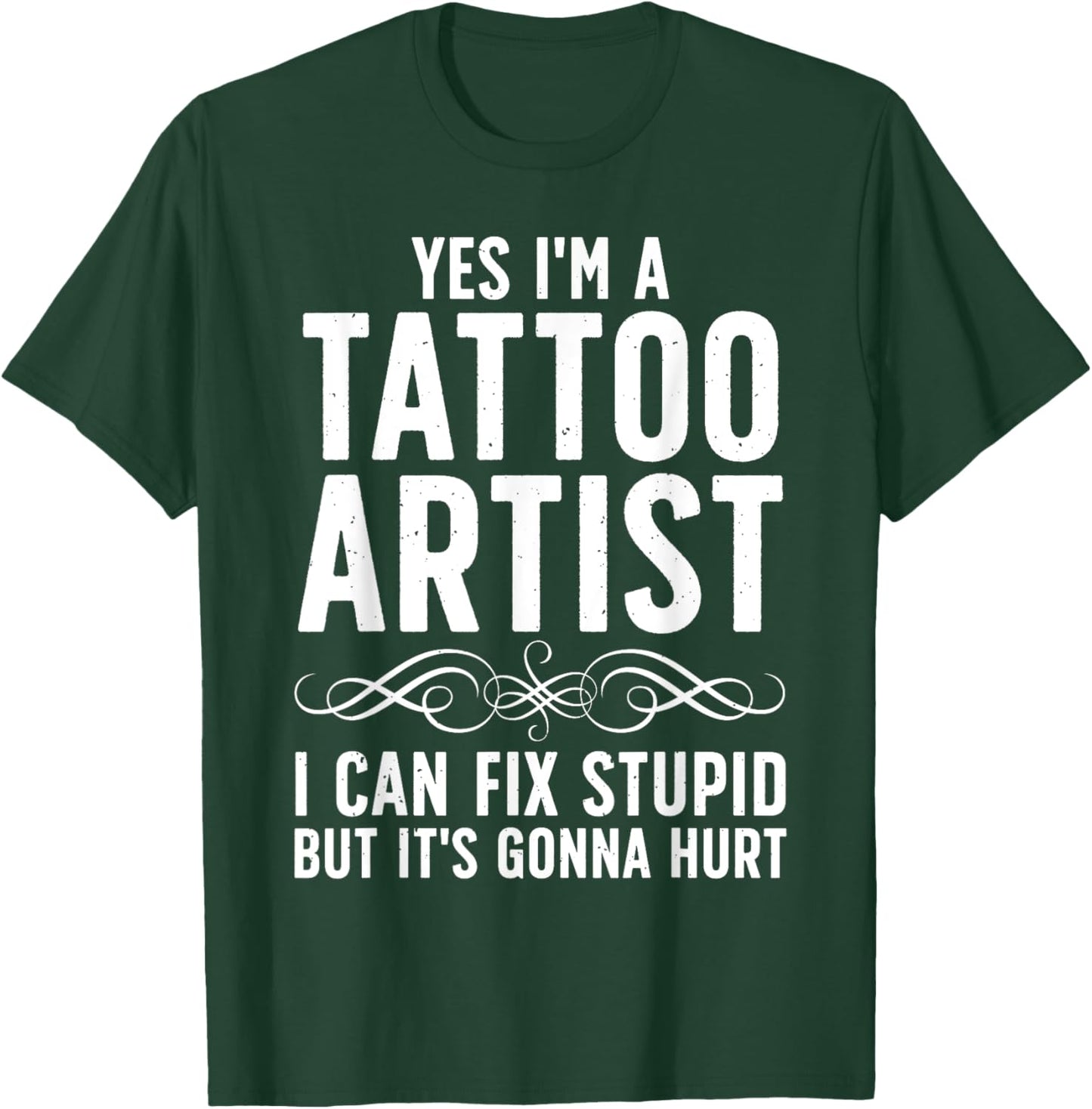 Funny Tattoo Artist Art Women Tattooer Tattoo Artist T-Shirt - T-Shirt | Forest