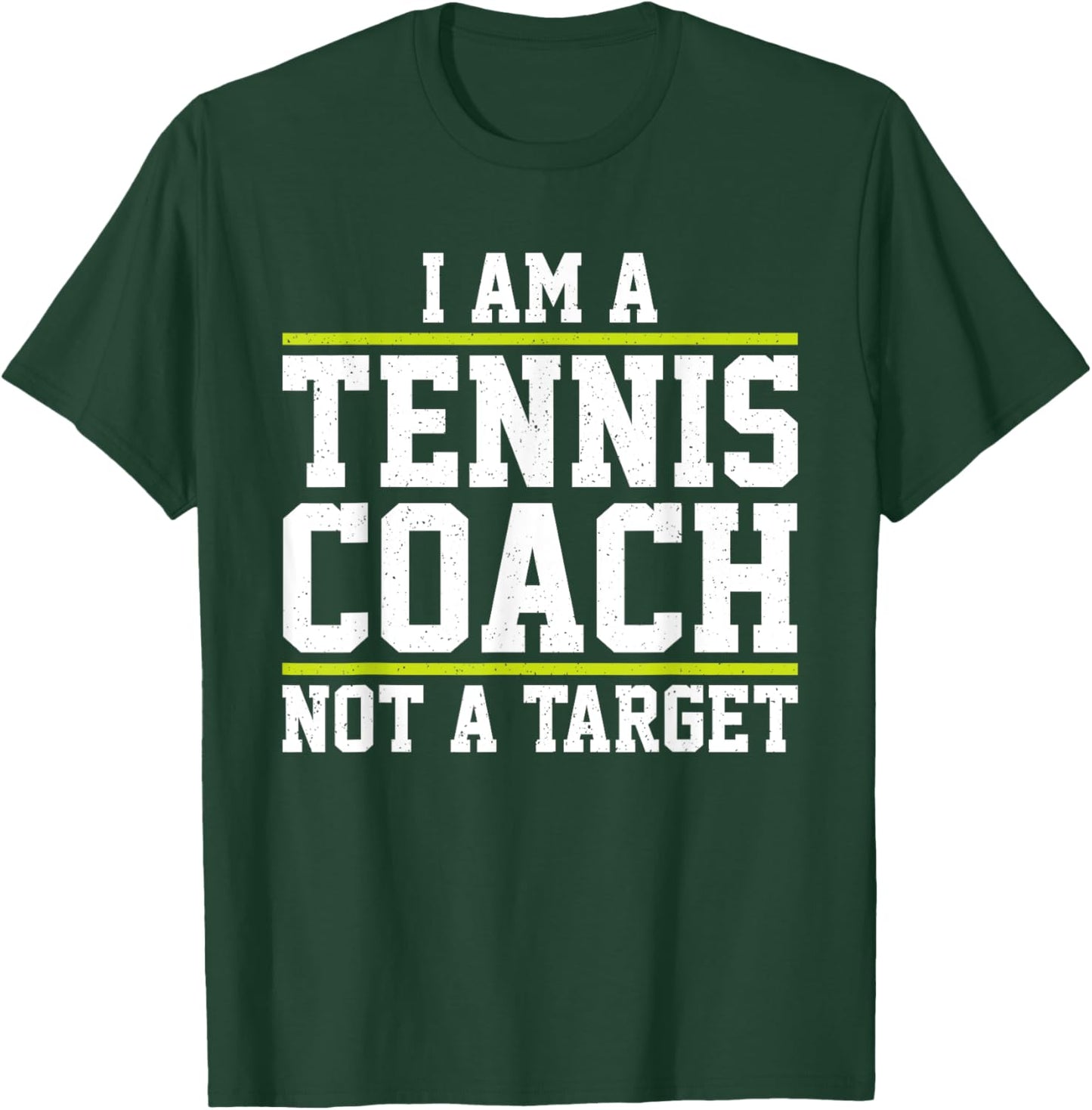 Tennis Coach Novelty Women Team Captain Tennis Lover T-Shirt - T-Shirt | Forest