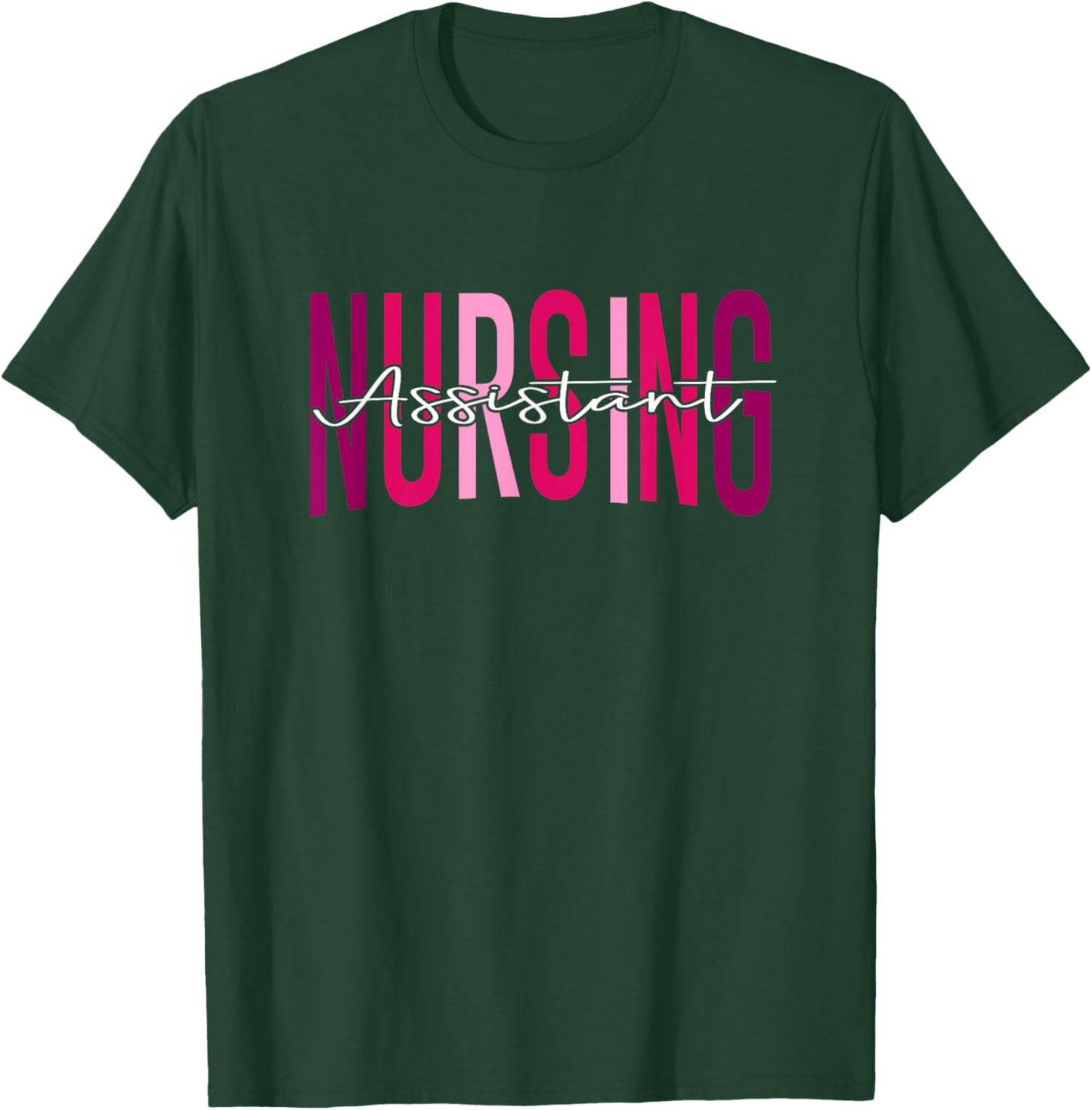 Certified Nursing Assistant Nurse Aide Nurse Assistant CNA T-Shirt - T-Shirt | Forest