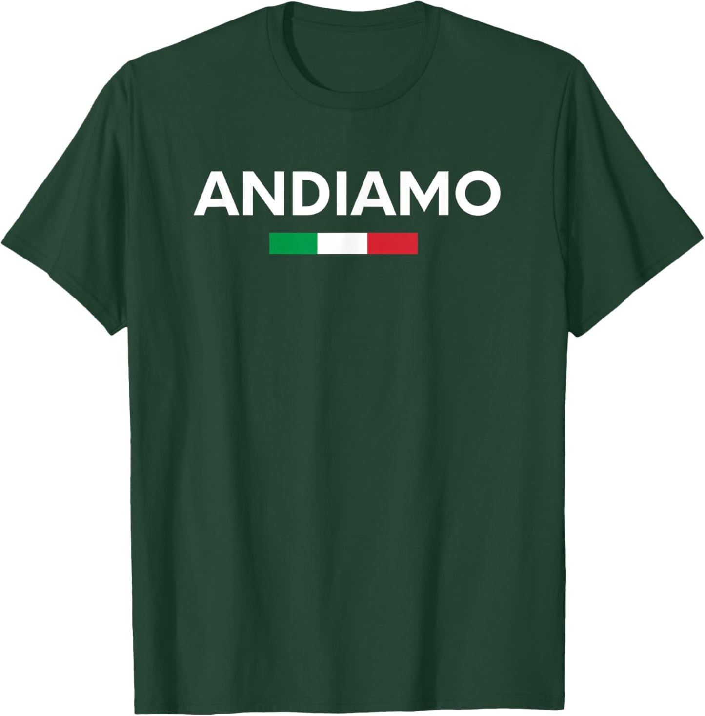 Andiamo Let's Go Italian Travel T-Shirt - T-Shirt | Forest