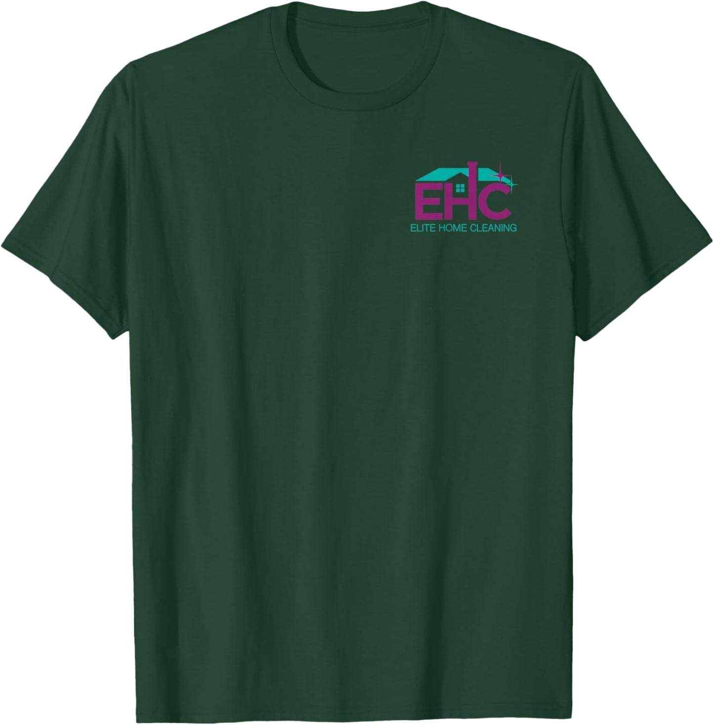 Employee Cleaning Technician T-Shirt - T-Shirt | Forest