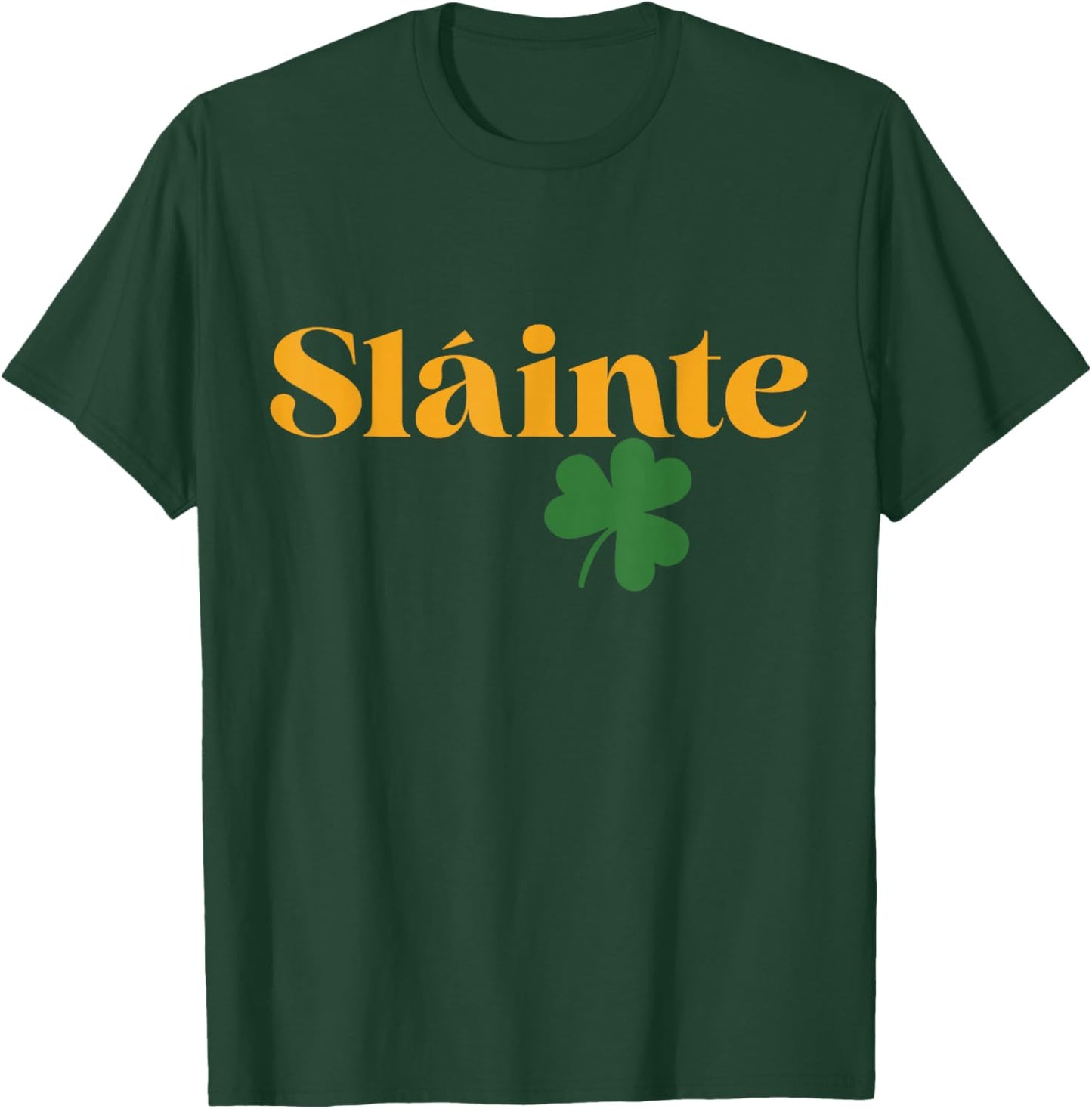 Slainte Kleeblatt St Patricks Day Irland Party Damen Herren T-Shirt - T-Shirt | Forest