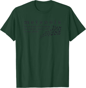 Oh My Word! Metanoia Unique Inspirational Spiritual Word Definition , Small, Grey T-Shirt - T-Shirt | Forest