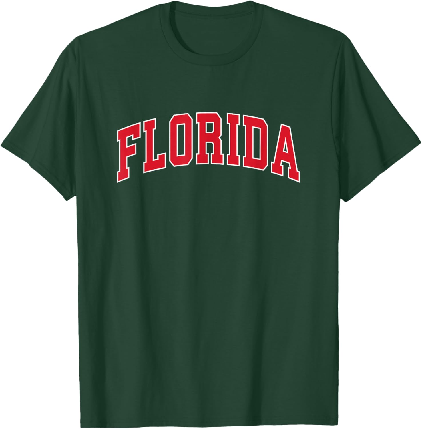 Florida - Throwback Design Print - Classic T-Shirt - T-Shirt | Forest