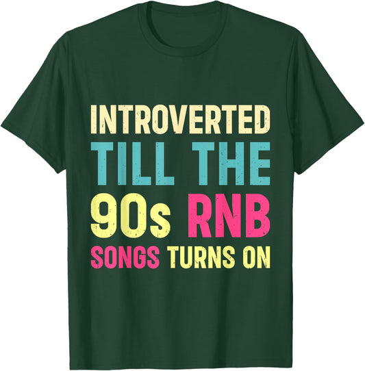 R&B Artist girls Vintage 90 s r and b graphic T-Shirt - T-Shirt | Forest
