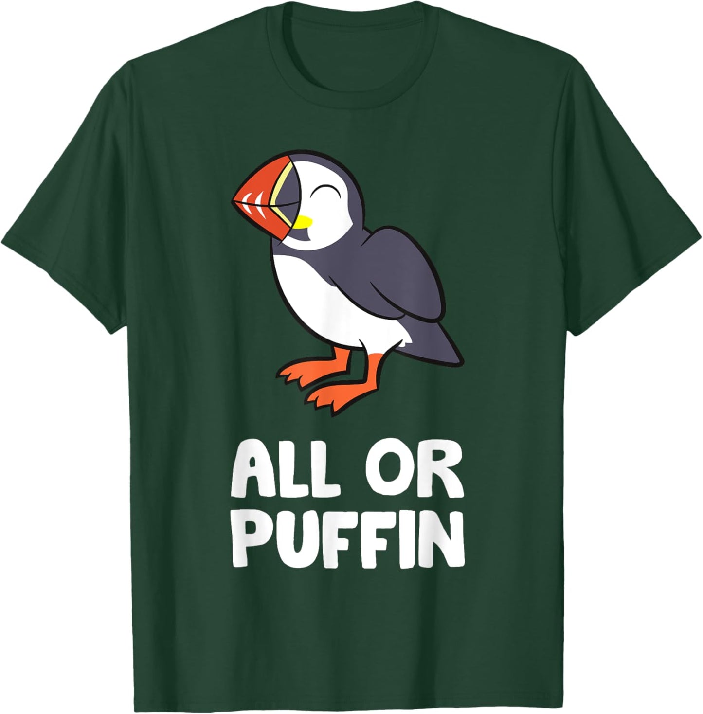 All Or Puffin T-Shirt - T-Shirt | Forest