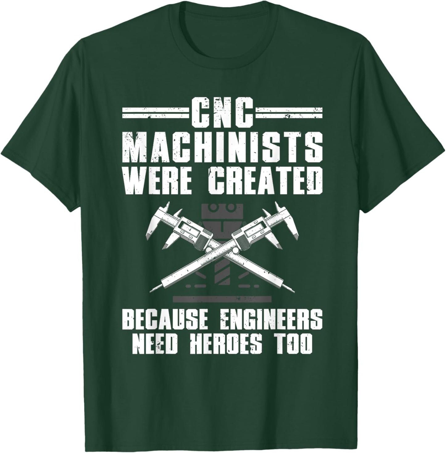 Cool CNC Machinist Art Women CNC Machine Machinist T-Shirt - T-Shirt | Forest