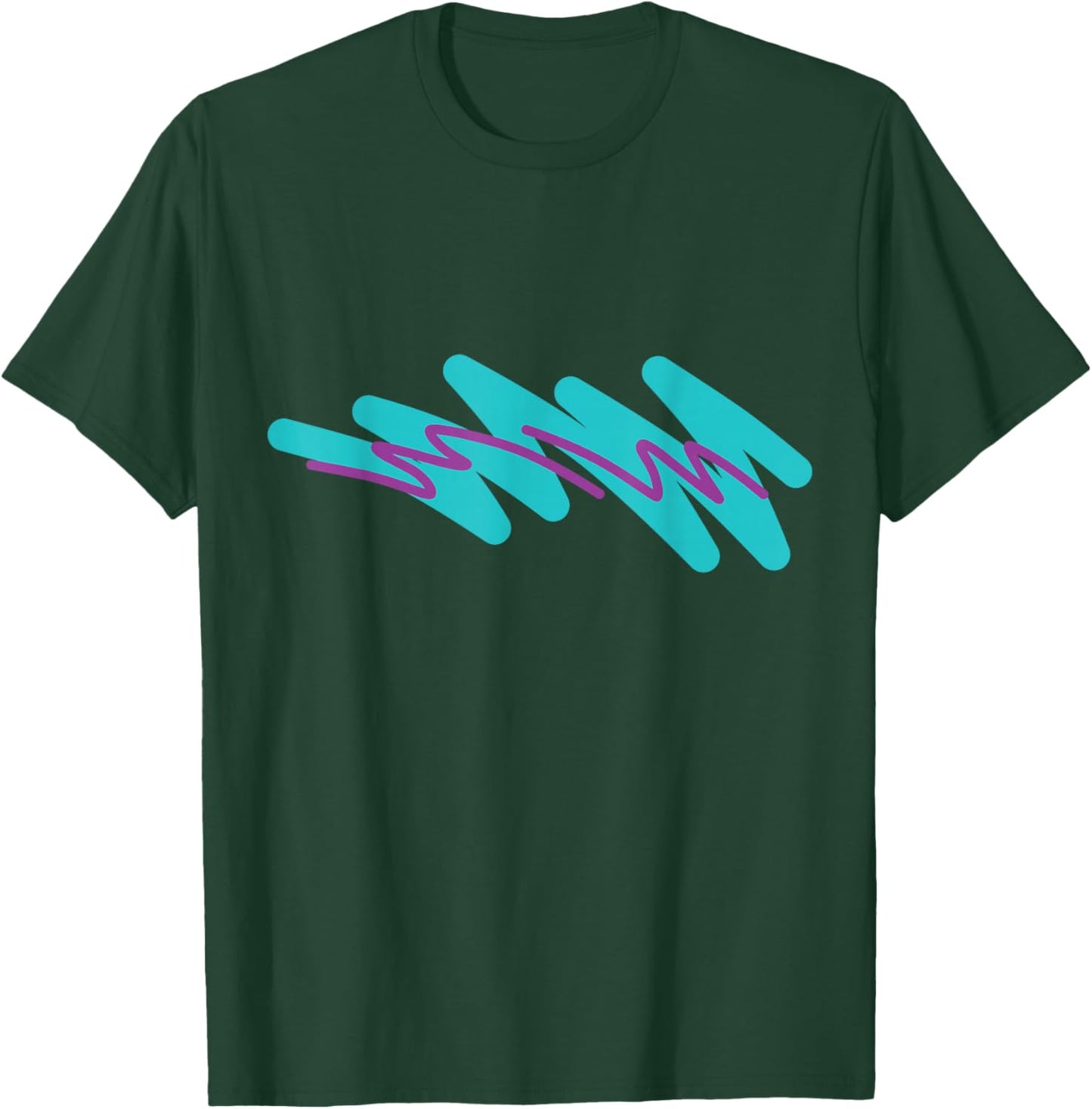 Nostalgic 90's Minimal Jazzy Paper Cup Vaporwave T-Shirt - T-Shirt | Forest