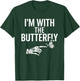 I'm With Butterfly Halloween Costume Couples Matching Gifts T-Shirt - T-Shirt | Forest