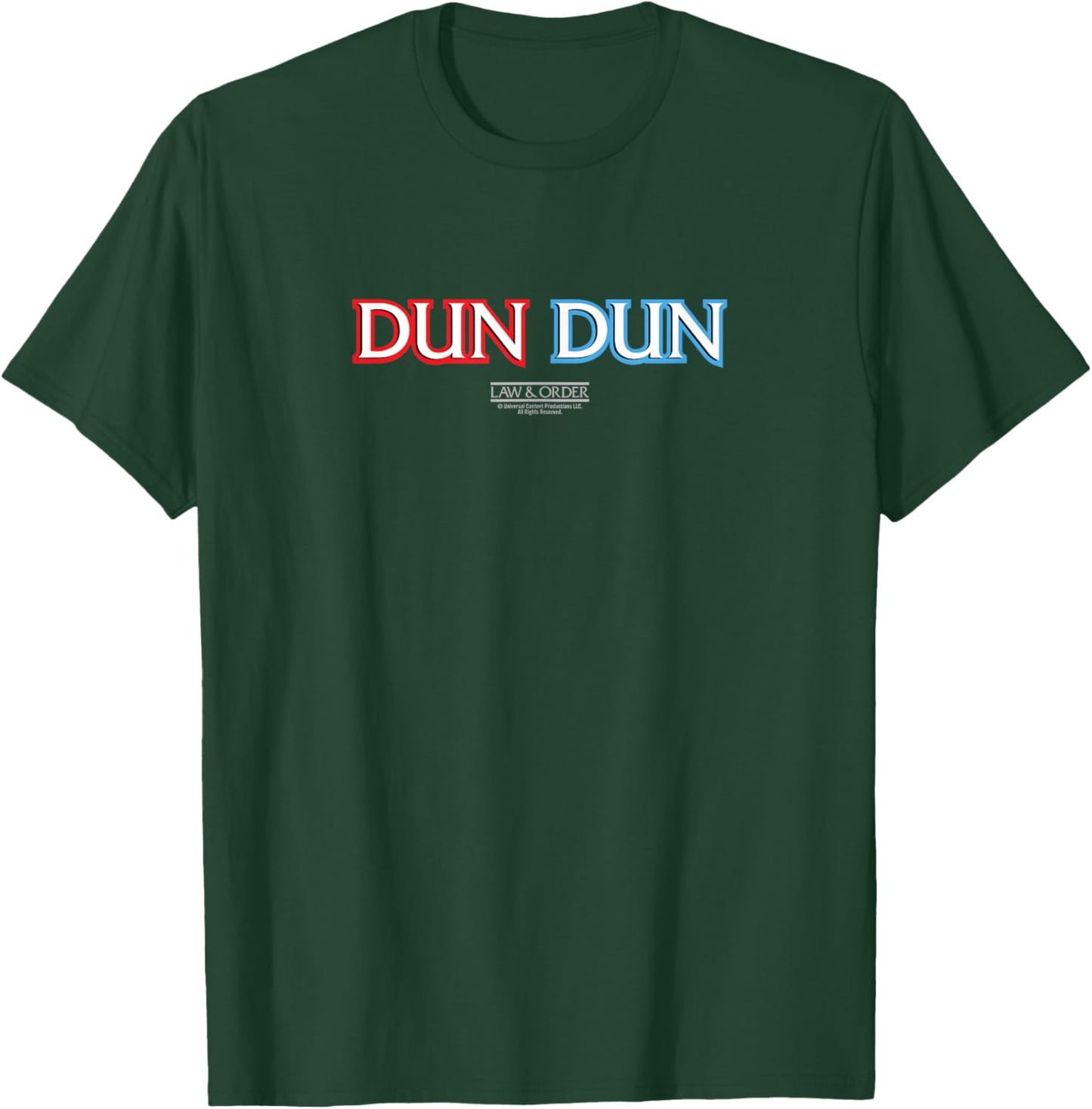 Law & Order Dun Dun Officially Licensed T-Shirt - T-Shirt | Forest