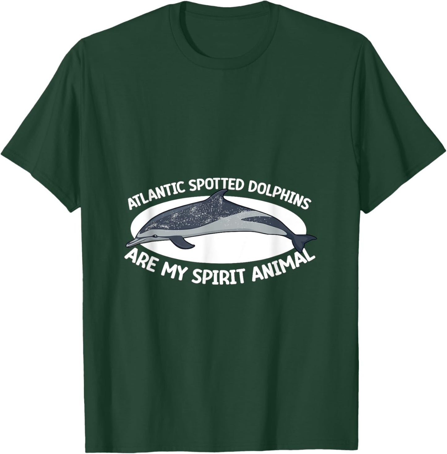 Spirit Animal Atlantic Spotted Dolphin T-Shirt - T-Shirt | Forest