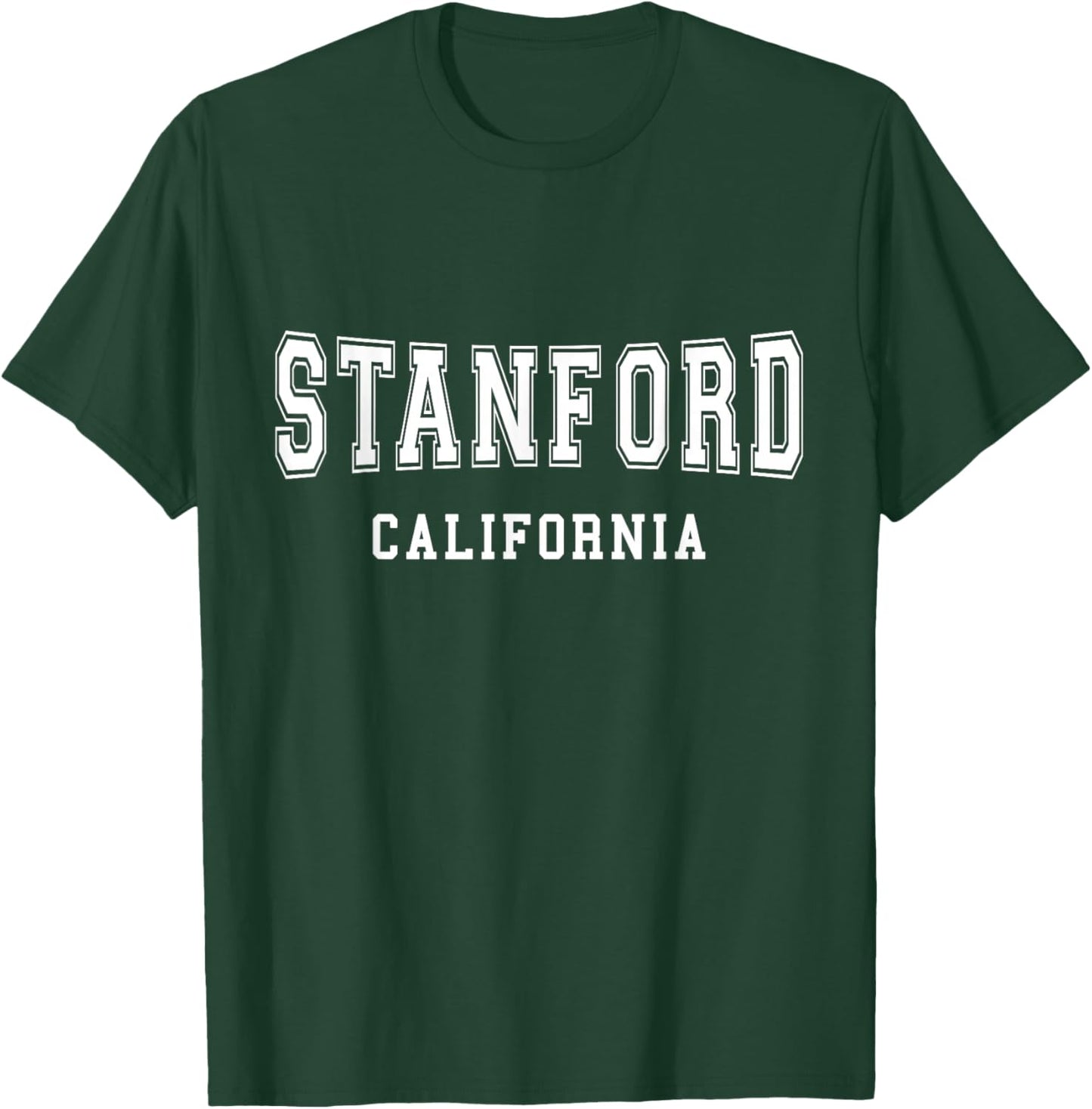 Vintage Stanford California - Throwback Design - Classic T-Shirt - T-Shirt | Forest
